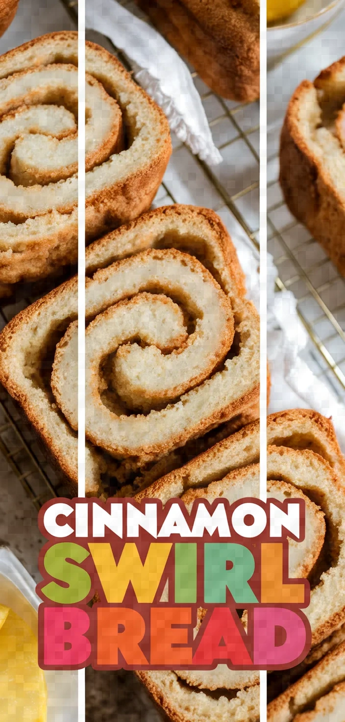 A photo of Cinnamon Swirl Quick Bread Recipe