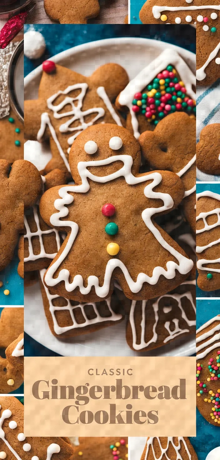 A photo of Classic Gingerbread Cookies Recipe