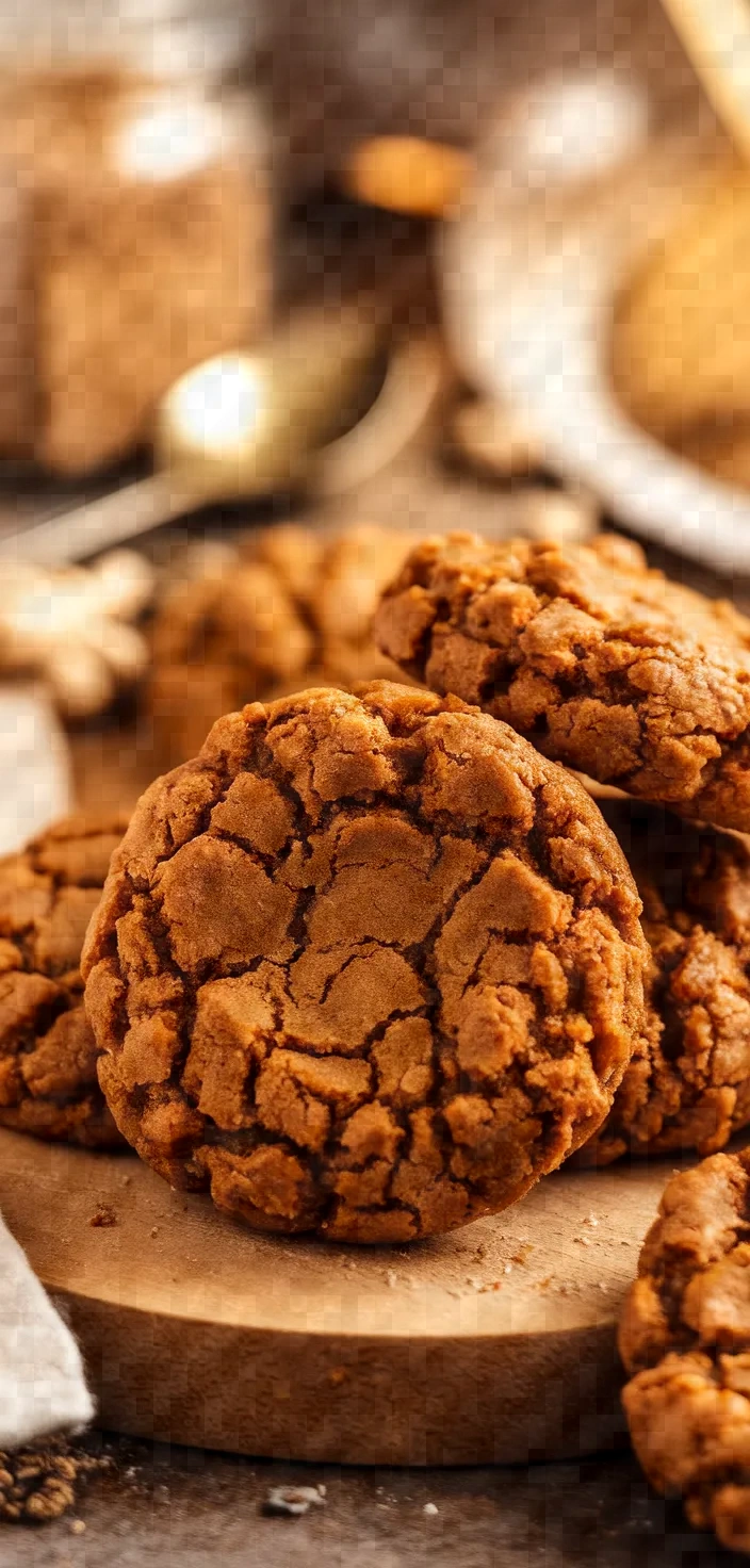 Photo of Chewy Molasses Ginger Cookies Recipe