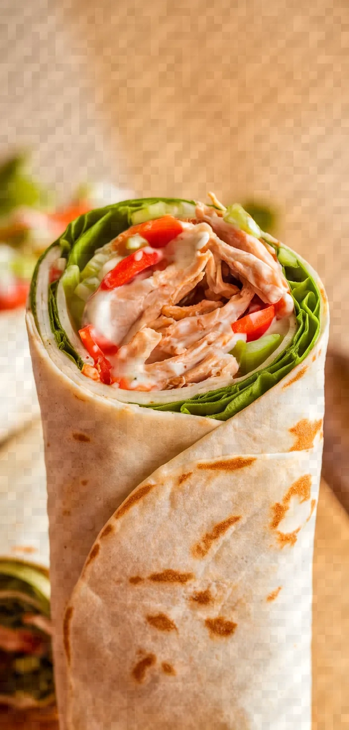 Chicken Ranch Wrap Recipe