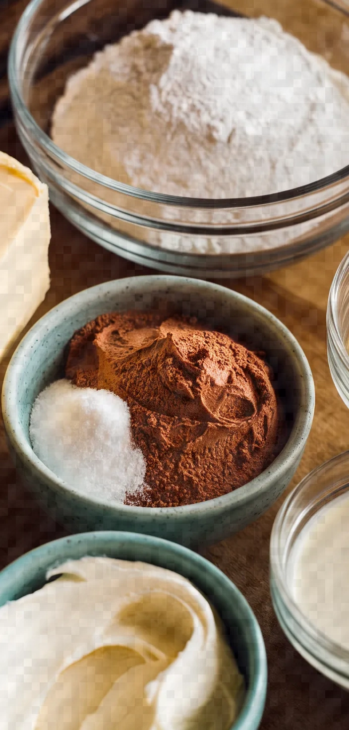 Ingredients photo for Chocolate Buttercream Frosting Recipe