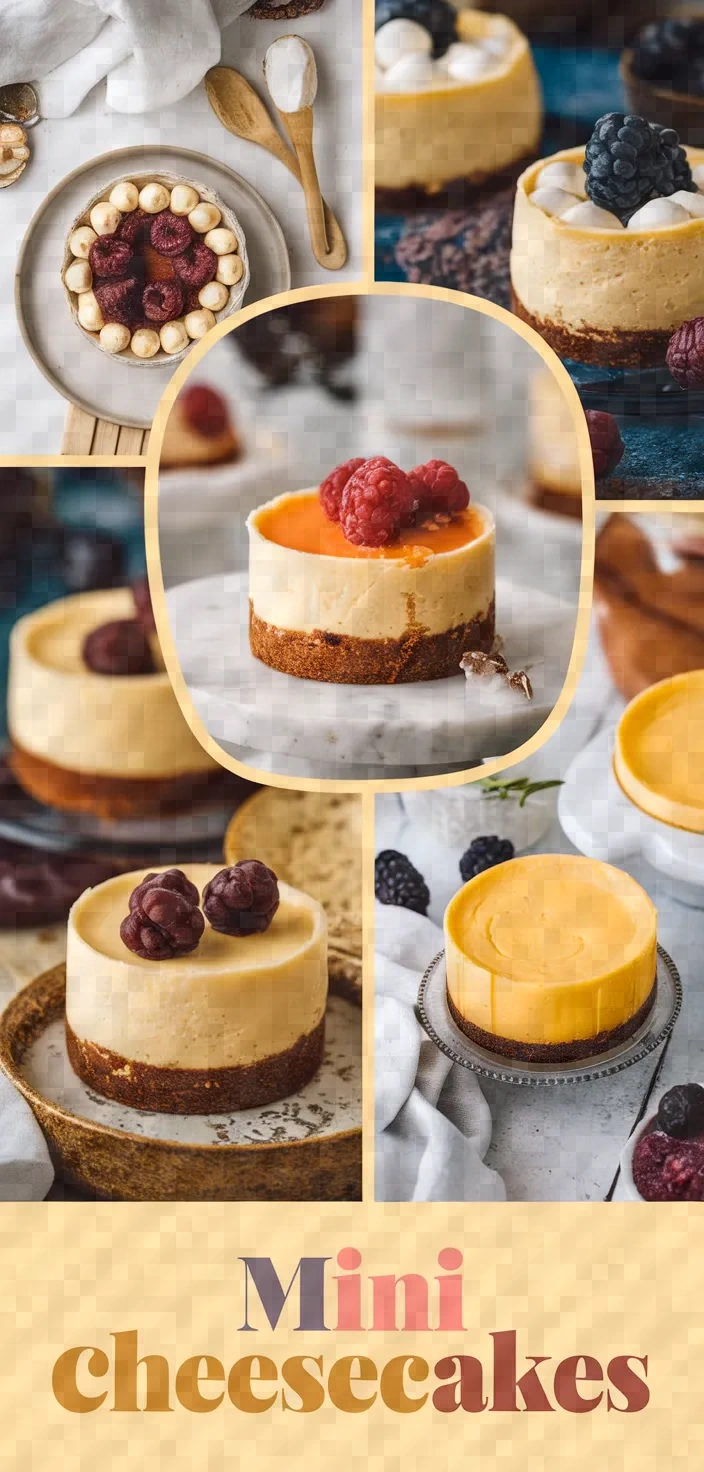 A photo of Mini Cheesecakes Recipe