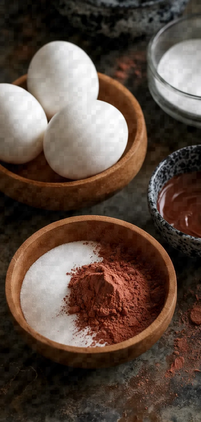 Ingredients photo for How To Make Meringue Mushrooms Recipe
