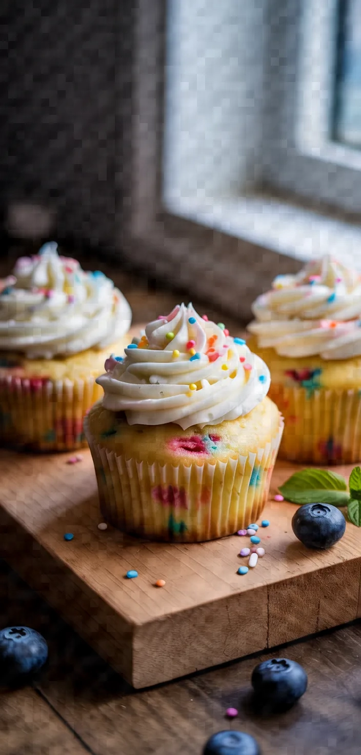 Photo of Funfetti Cupcakes Recipe