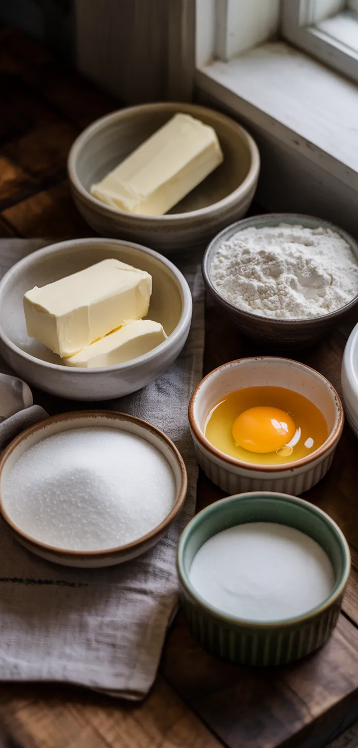 Ingredients photo for Cream Cheese Sugar Cookies Recipe