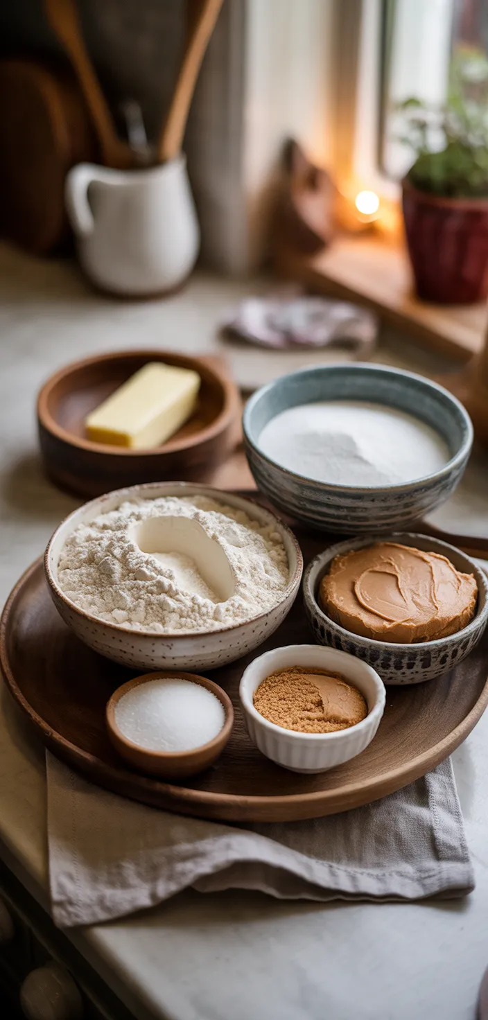 Ingredients photo for Homemade Nutter Butter Cookies Recipe
