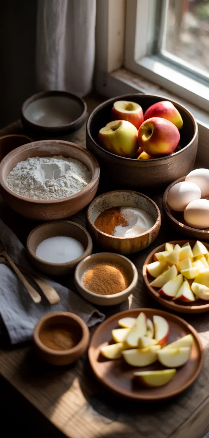 Ingredients photo for Apple Cinnamon Swirl Bread Recipe