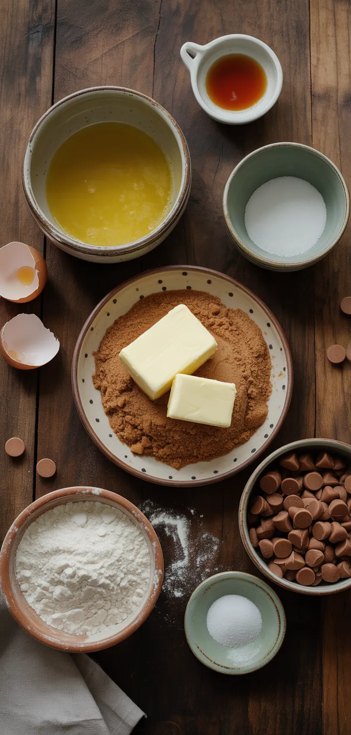 Ingredients photo for Butterscotch Brownies Recipe