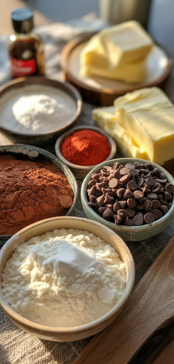 Ingredients photo for Copycat Nothing Bundt Red Velvet Cake Easy Recipe