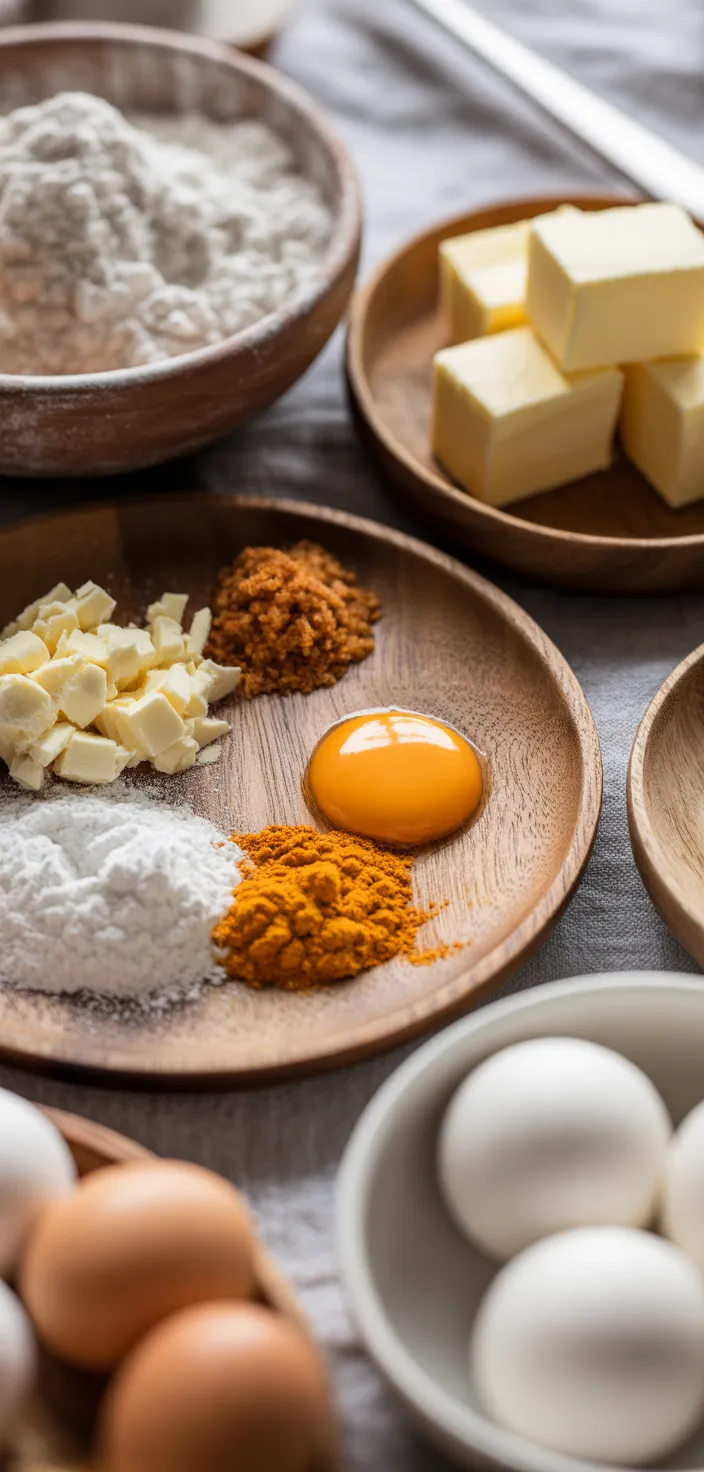 Ingredients photo for Pumpkin Pie Macarons Recipe