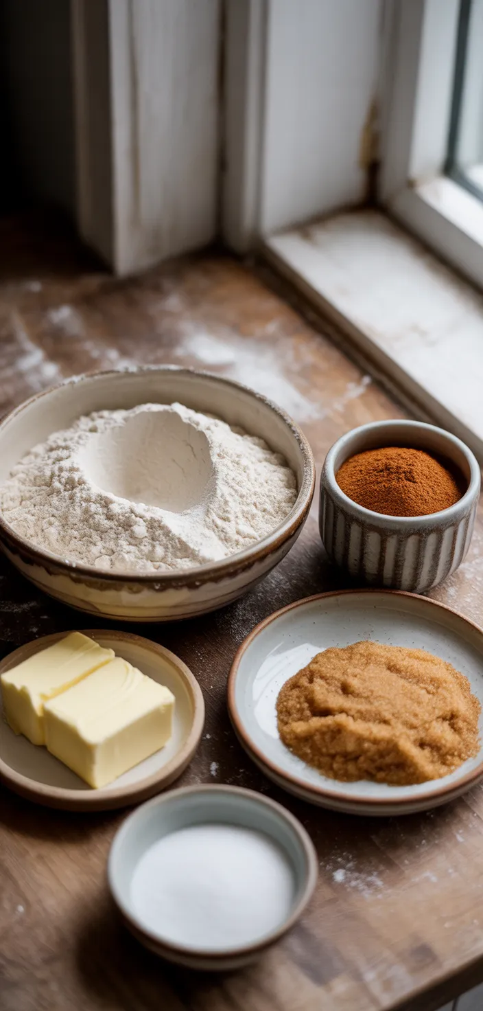 Ingredients photo for Soft & Chewy Gingerbread Men Cookies Recipe