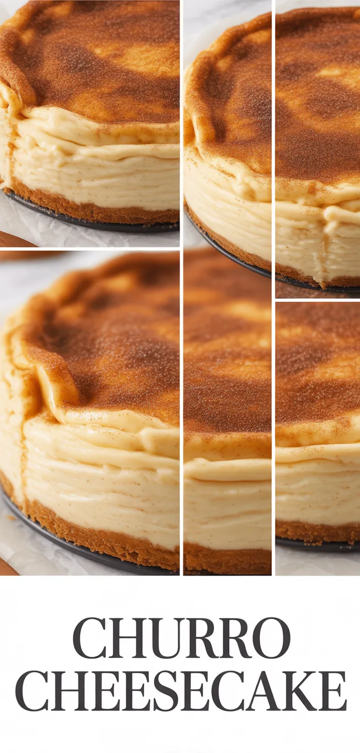 A photo of Churro Cheesecake Recipe