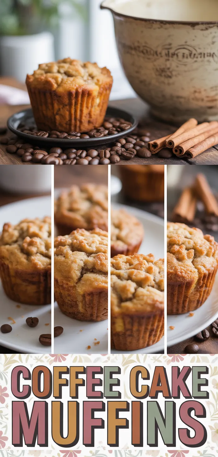 A photo of Coffee Cake Muffins Recipe