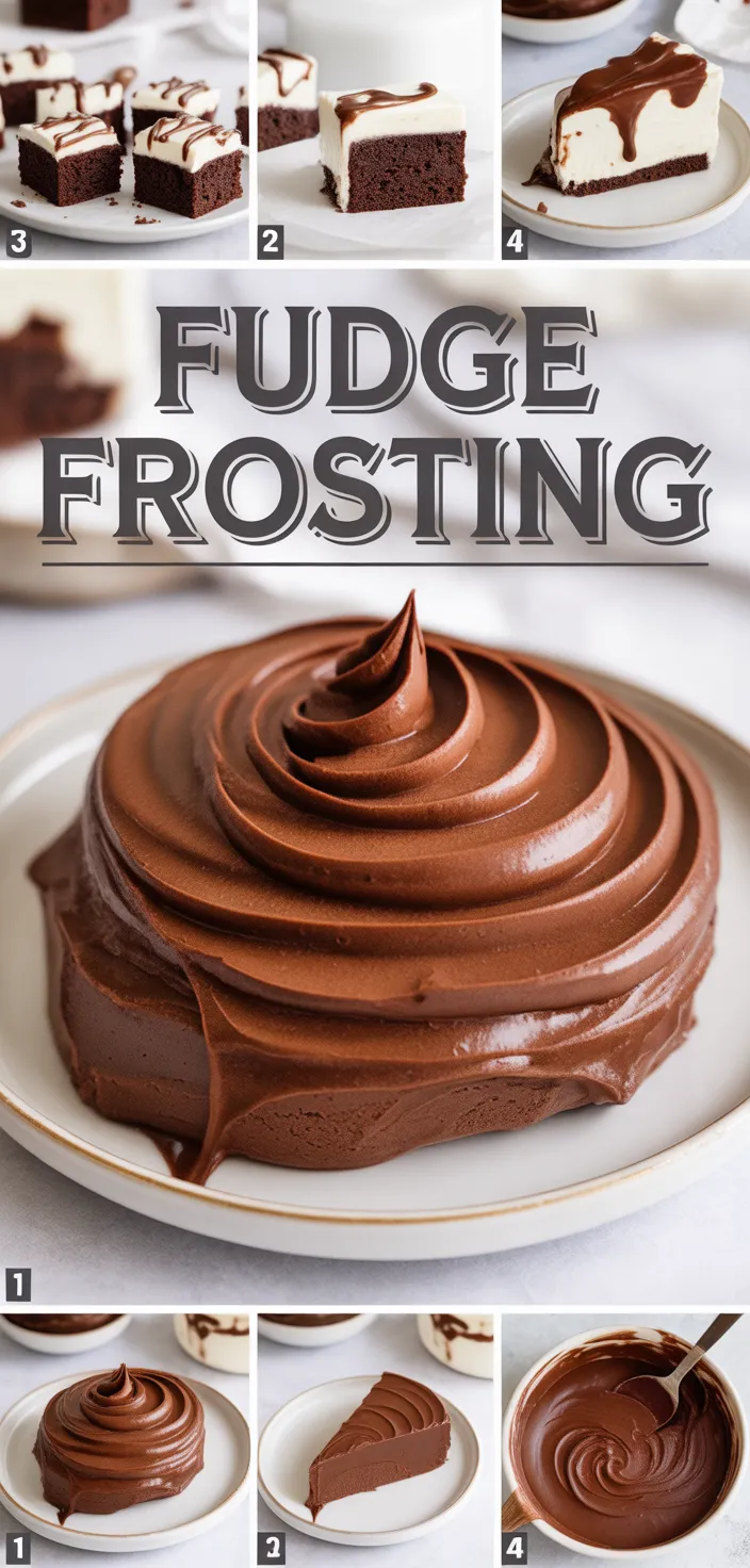 A photo of Fudge Frosting Recipe
