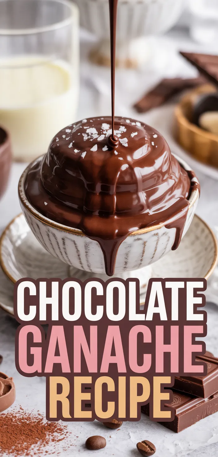 A photo of How To Make Chocolate Ganache (Easy Recipe)