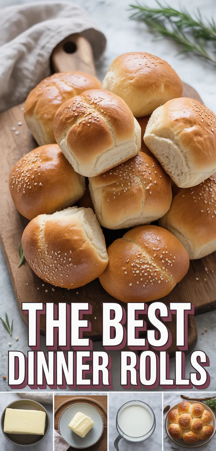 A photo of The Best Dinner Rolls Recipe