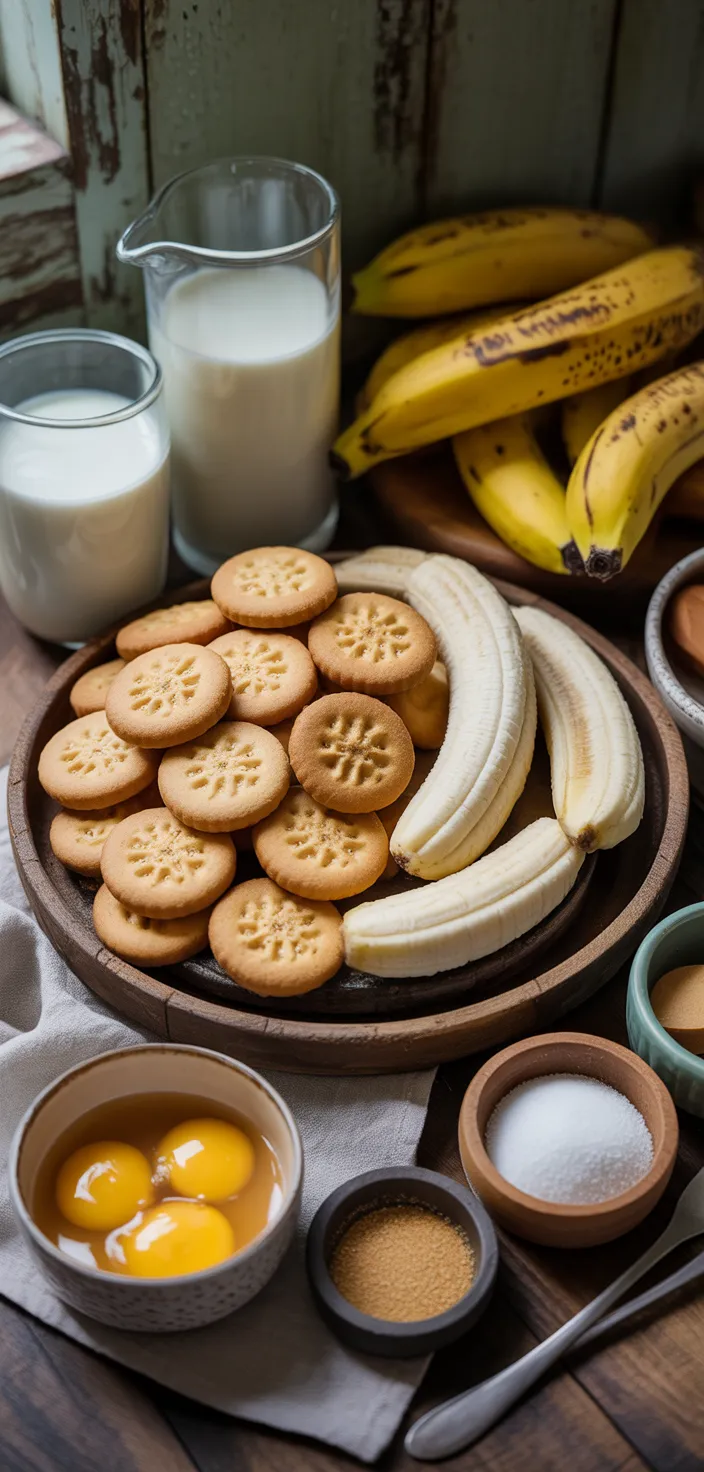 Ingredients photo for Copycat Magnolia Banana Pudding Recipe