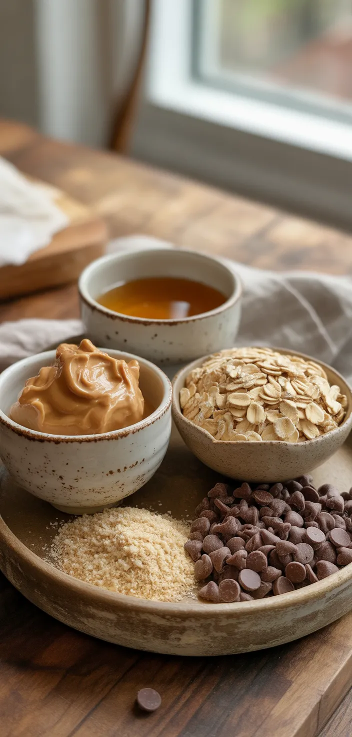 Ingredients photo for Five Ingredient No Bake Energy Bites Recipe