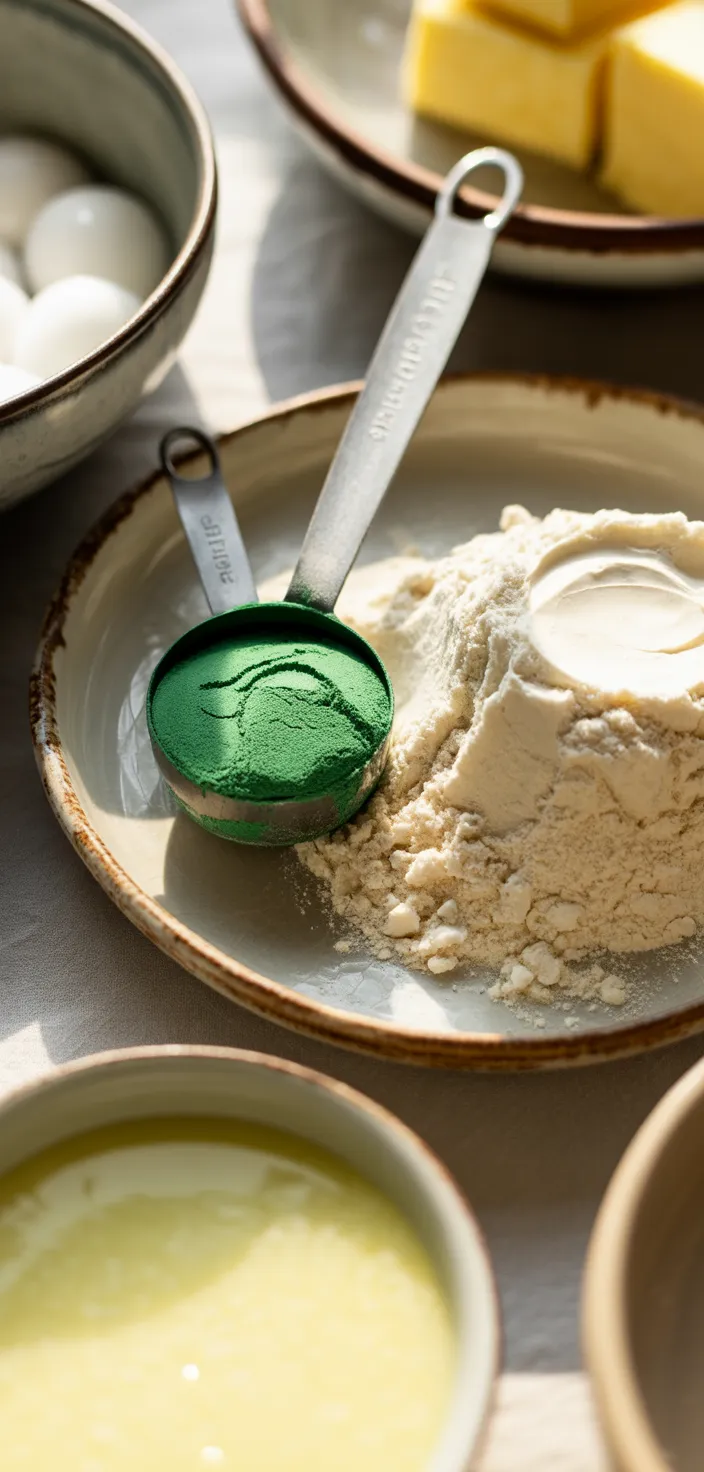 Ingredients photo for Green Cake (Lime Cake) Recipe