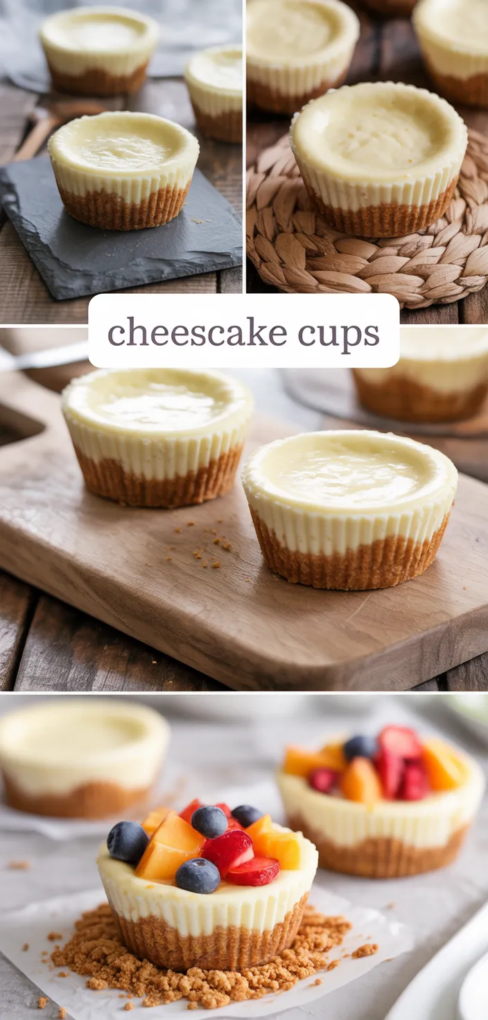 A photo of Cheesecake Cups Recipe