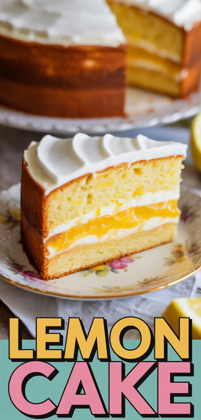 A photo of Lemon Cake Recipe