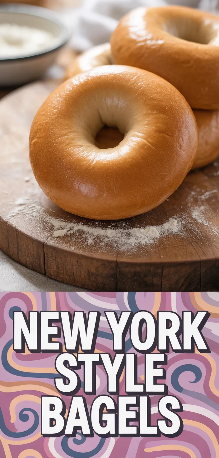 A photo of New York Style Bagels Recipe