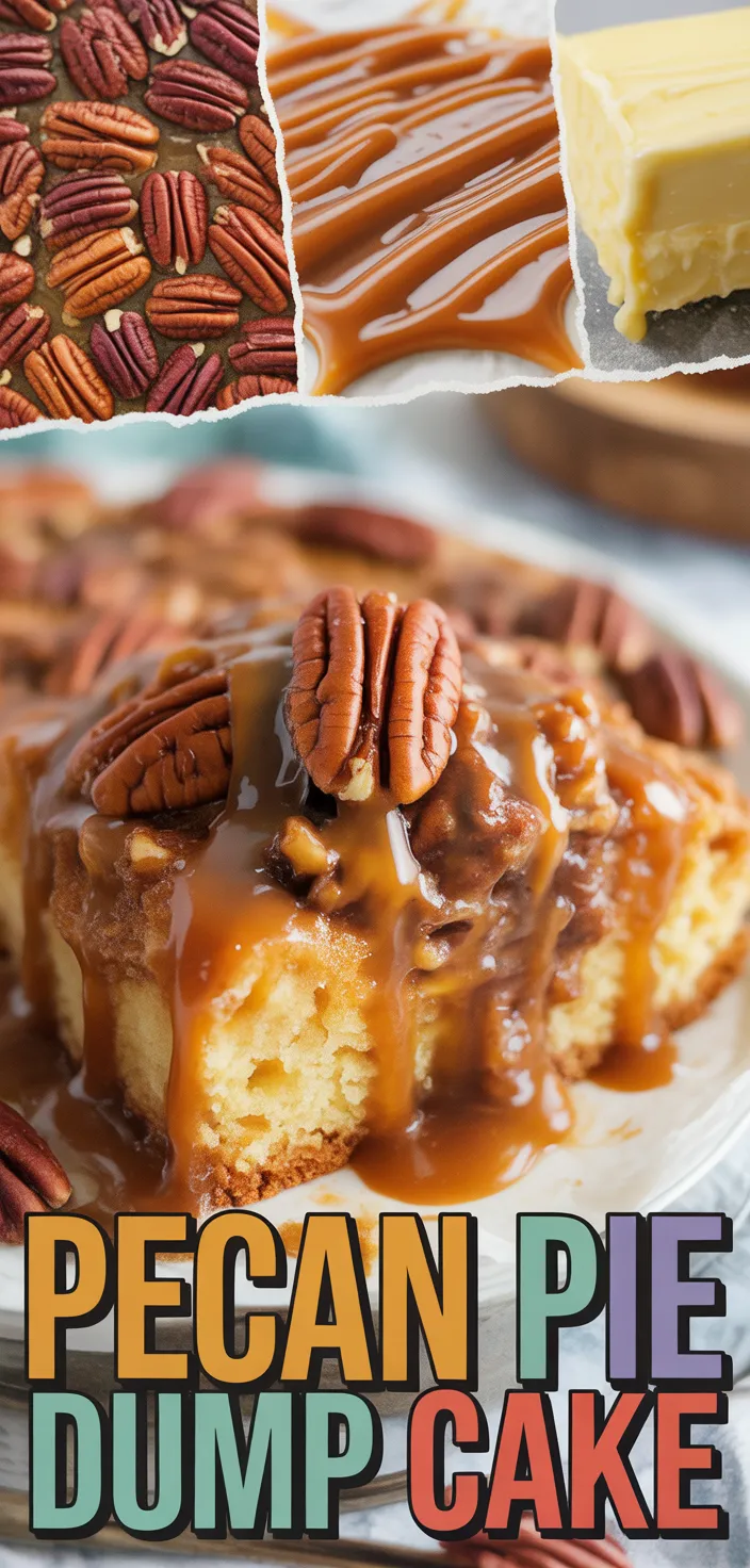 A photo of Pecan Pie Dump Cake Recipe