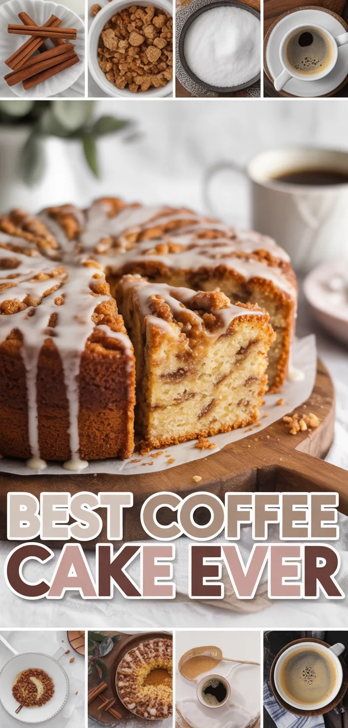 A photo of The VERY Best Coffee Cake Ever! Recipe
