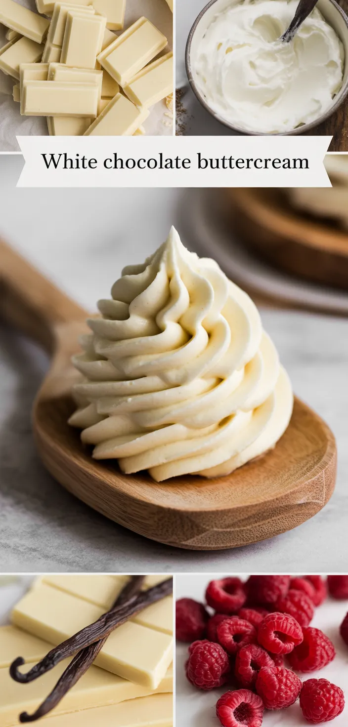 A photo of White Chocolate Buttercream Recipe