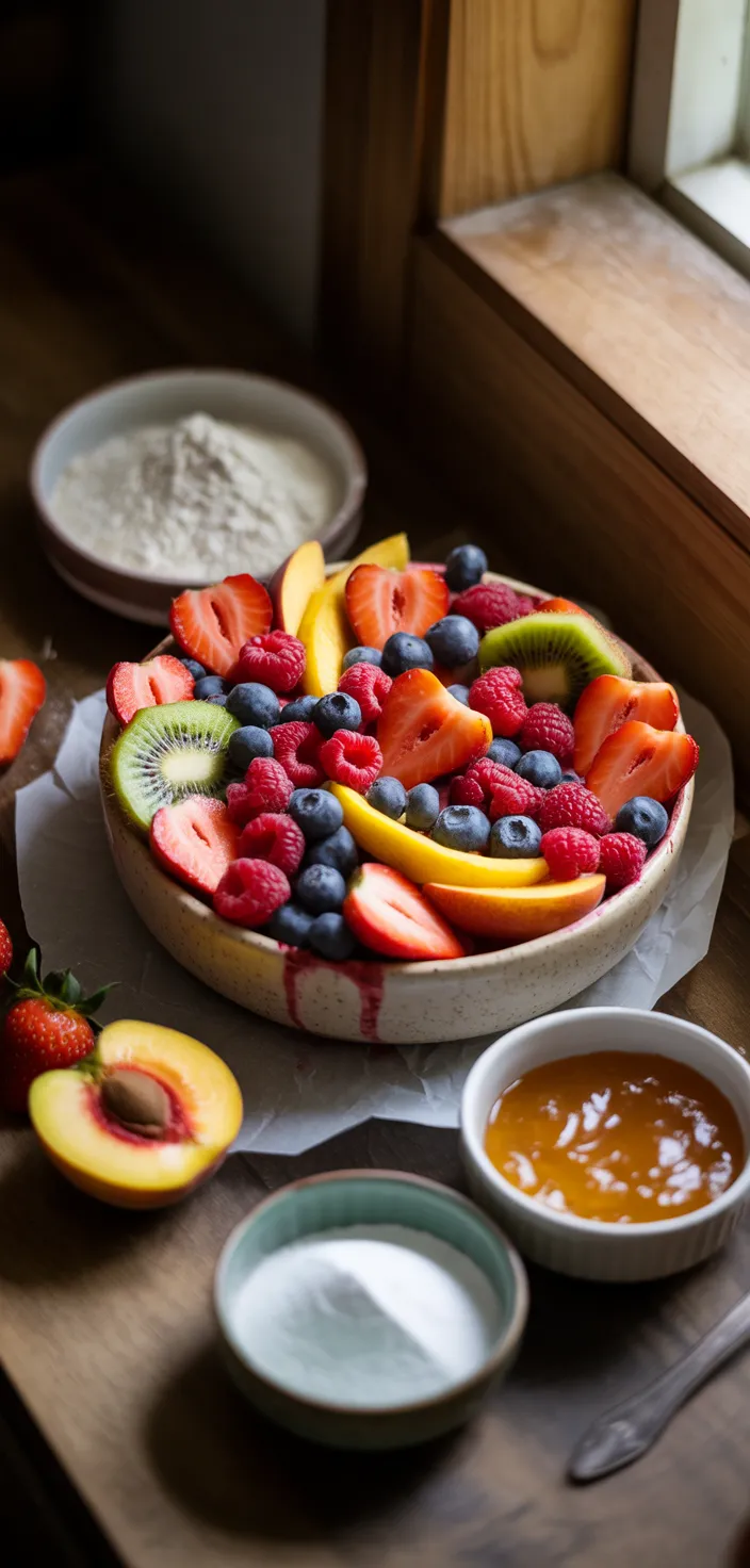 Ingredients photo for How To Make The Best Homemade Fruit Tart Recipe