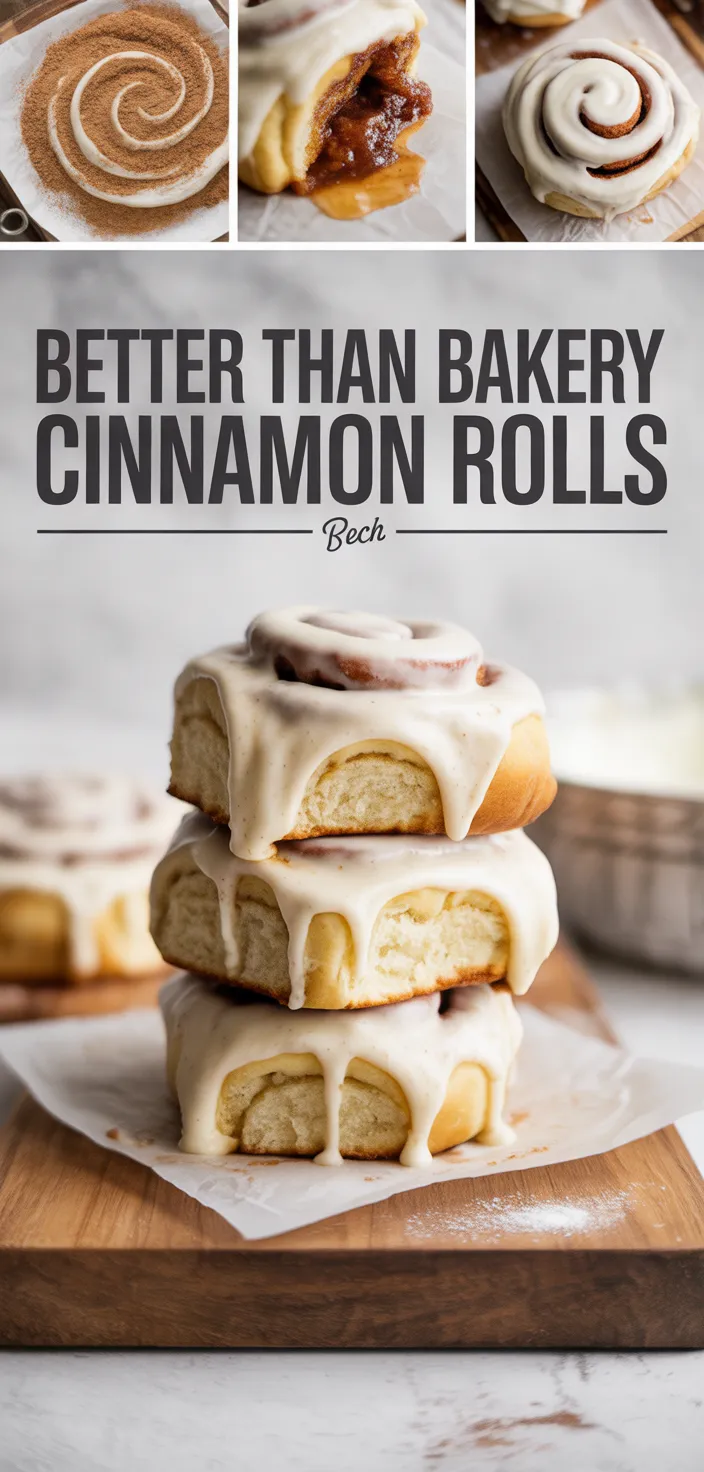 A photo of Better Than Bakery Cinnamon Rolls Recipe