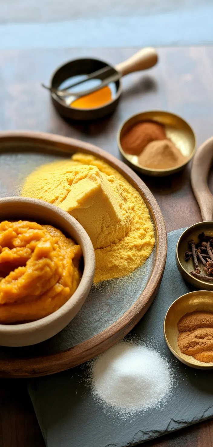 Ingredients photo for Impossible Pumpkin Pie Cupcakes Recipe