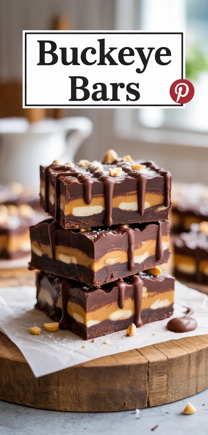 A photo of Buckeye Bars Recipe