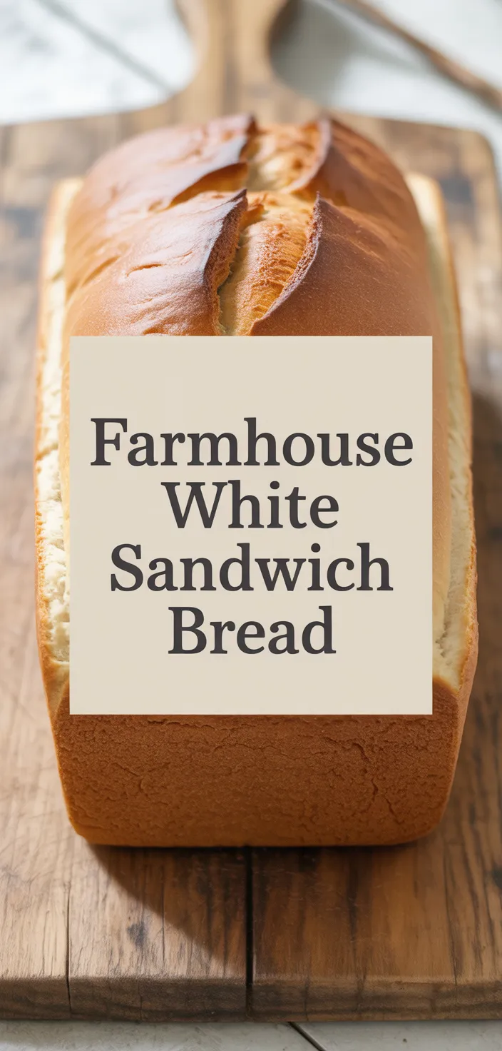 A photo of Farmhouse White Sandwich Bread Recipe