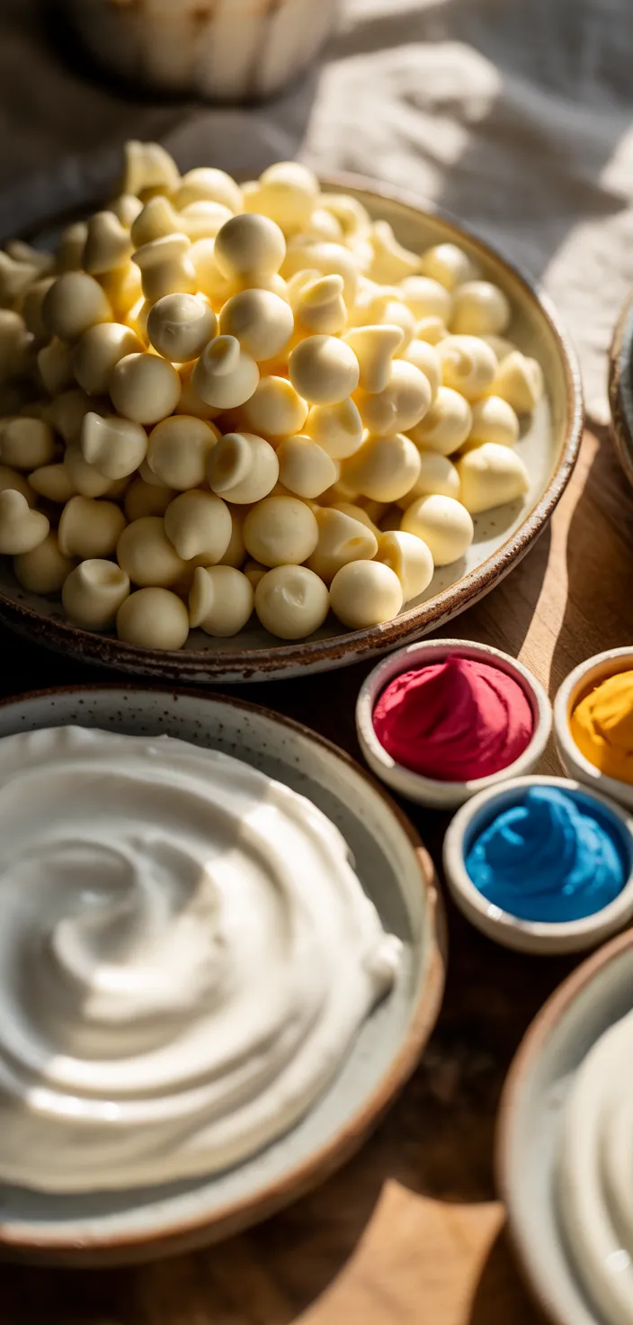 Ingredients photo for Colorful Drips Recipe