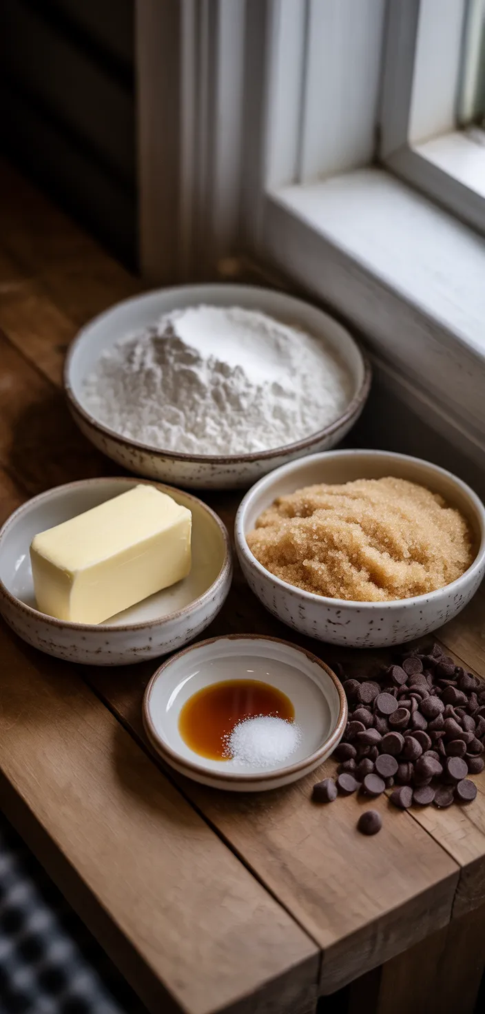 Ingredients photo for Edible Sugar Cookie Dough Recipe