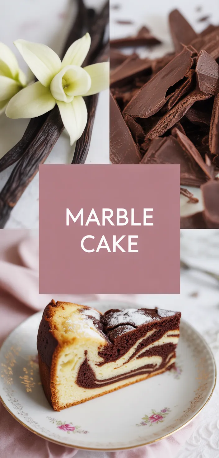 A photo of Marble Cake Recipe