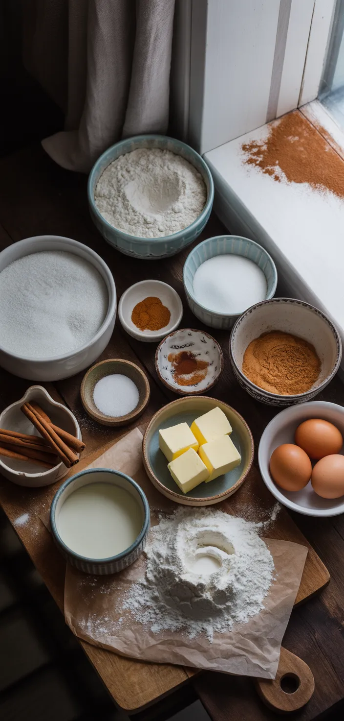 Ingredients photo for Super Moist Spice Cake Recipe