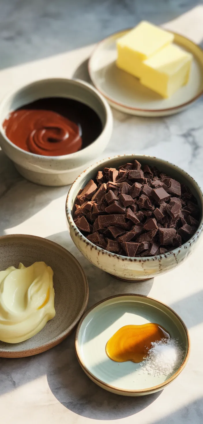 Ingredients photo for Chocolate Ganache