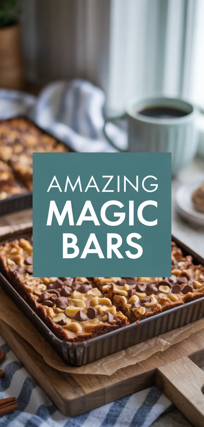 A photo of *AMAZING* Magic Bars (Hello Dolly Bars) Recipe