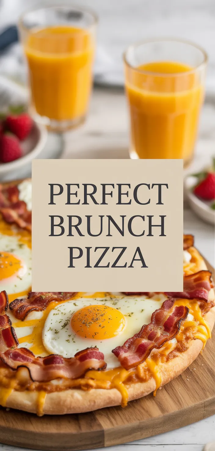 A photo of Host The Perfect Brunch With A Delicious Breakfast Pizza Recipe