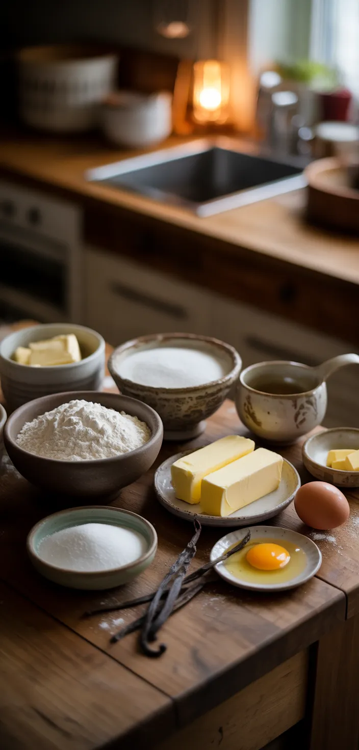 Ingredients photo for Easy Cut Out Sugar Cookies Recipe