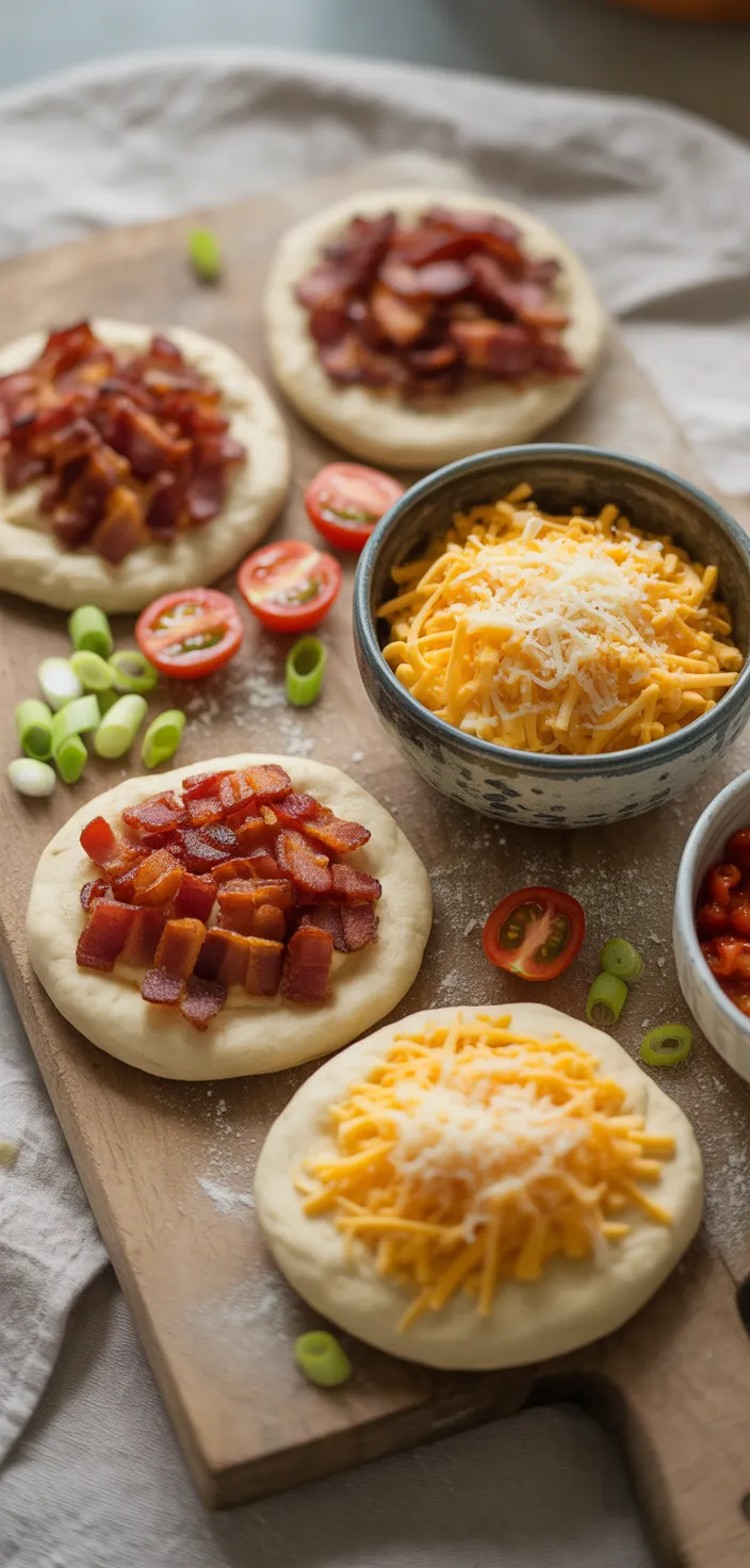 Ingredients photo for Host The Perfect Brunch With A Delicious Breakfast Pizza Recipe