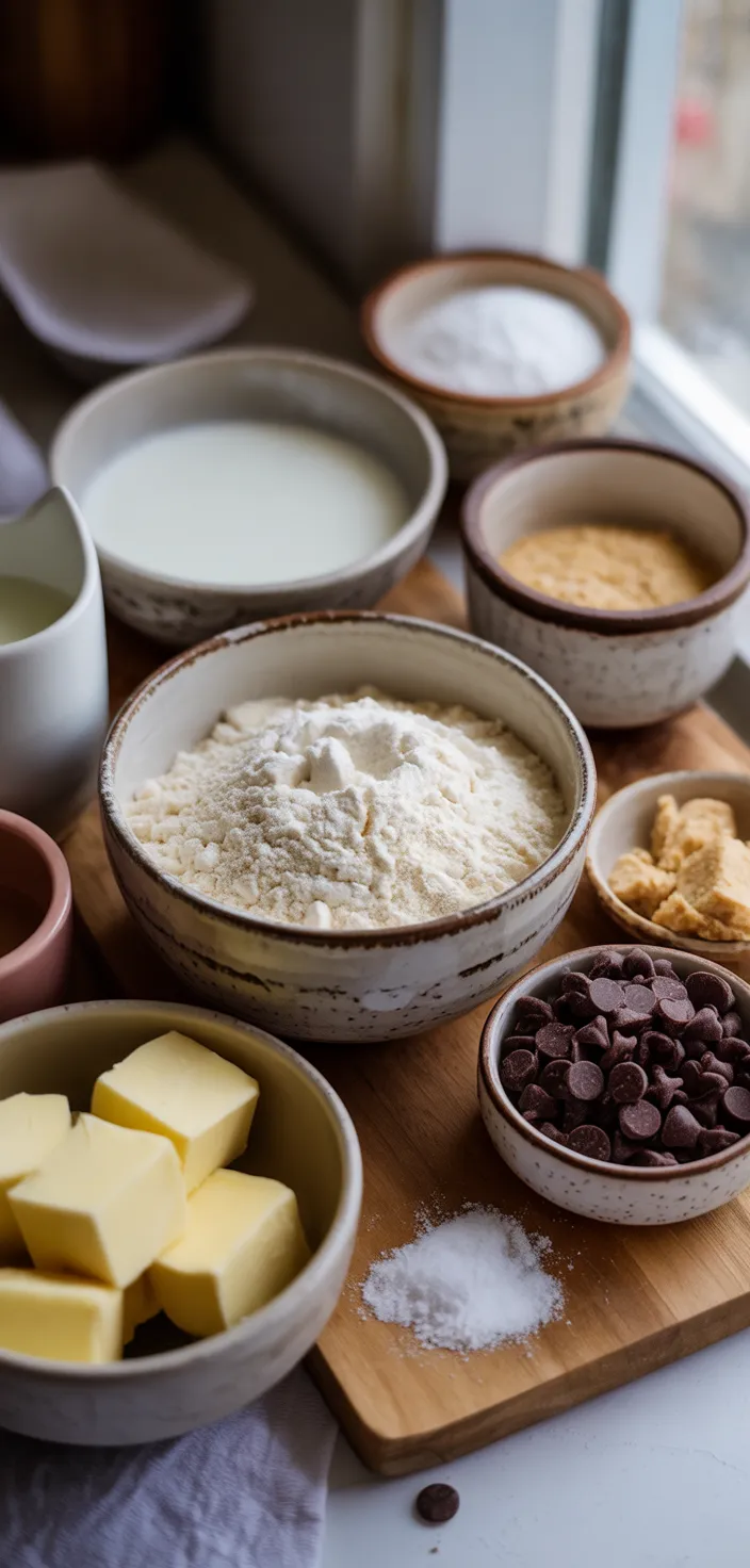 Ingredients photo for Vegan Cookie Dough Cake Recipe