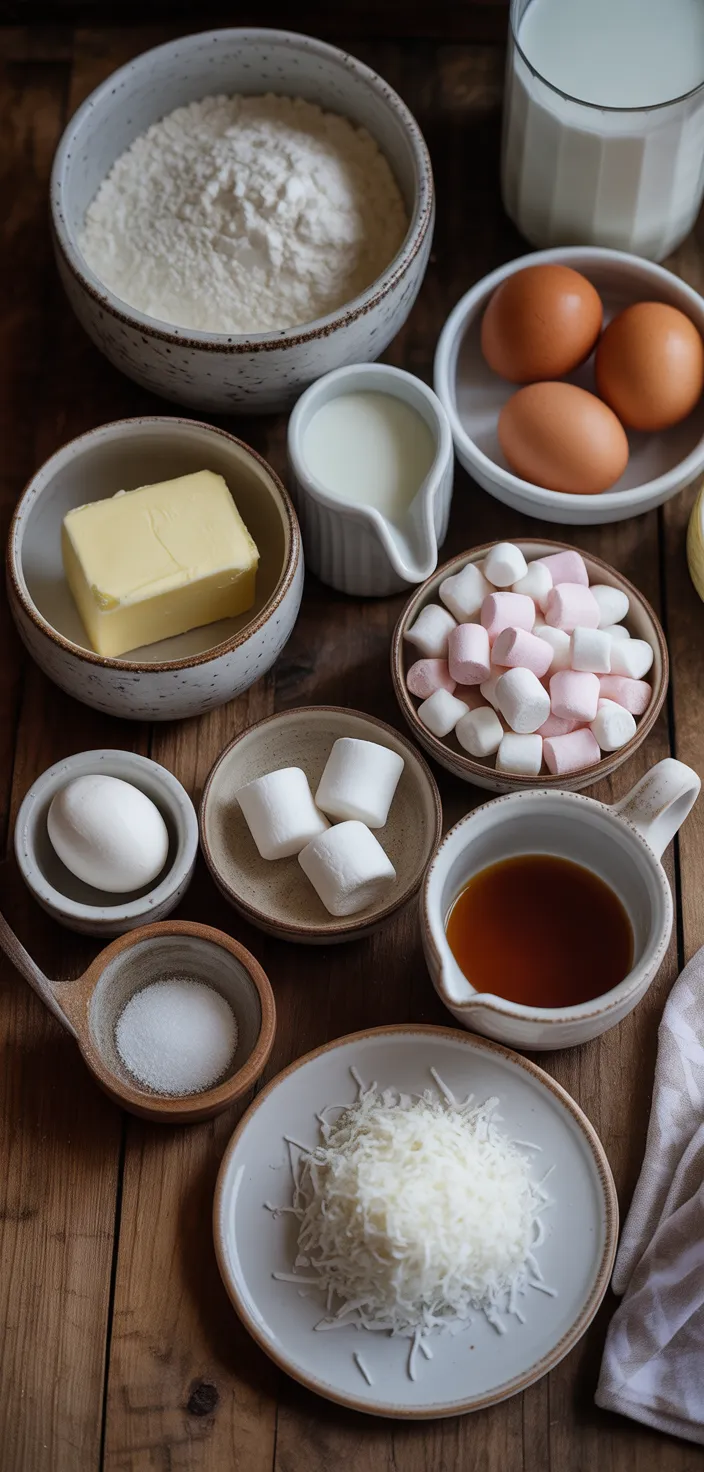 Ingredients photo for Cute Bunny Cupcakes For Easter Recipe