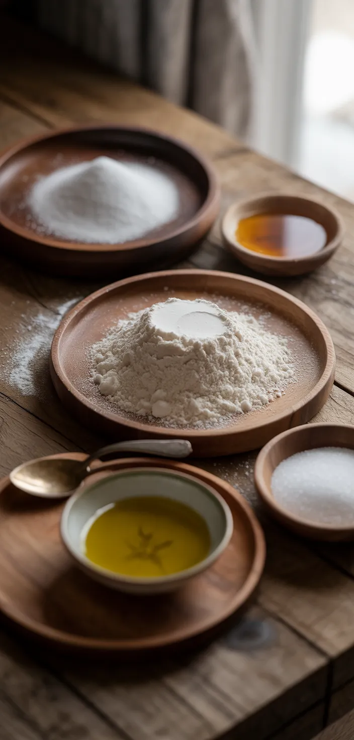 Ingredients photo for Easy Homemade Gluten Free Pita Bread Recipe