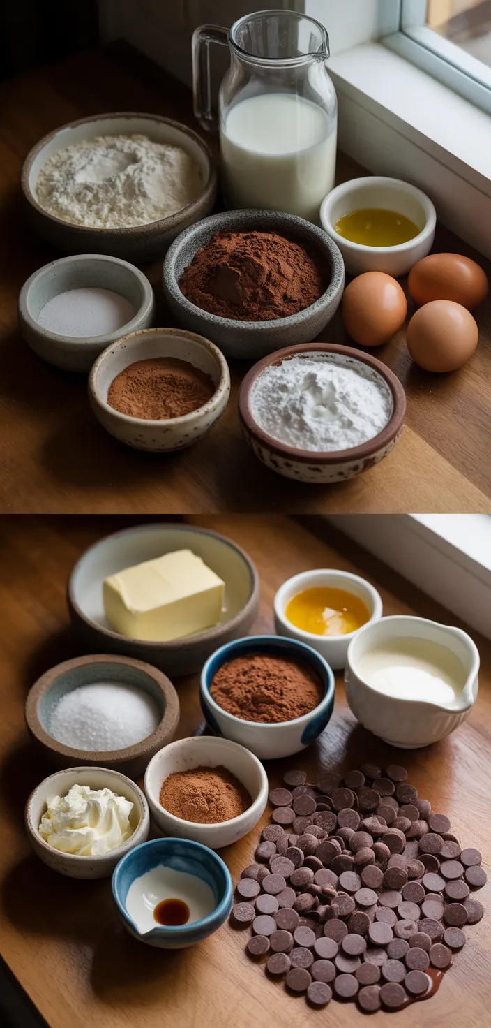 Ingredients photo for Best Chocolate Cake Recipe
