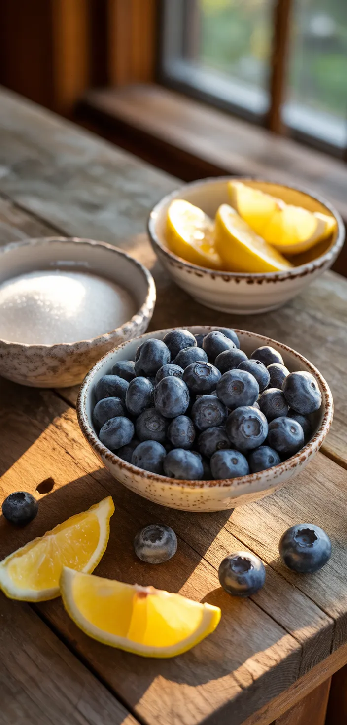 Ingredients photo for Blueberry Compote Recipe