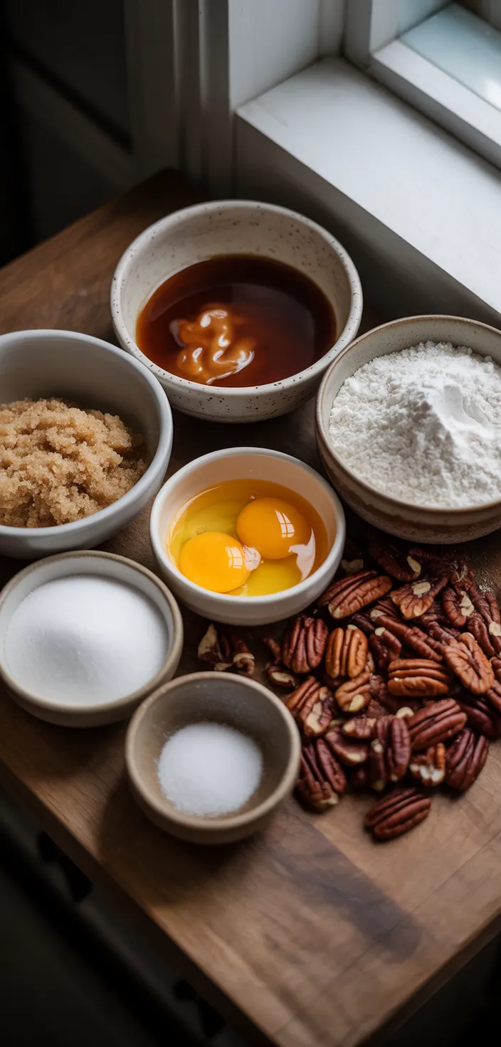 Ingredients photo for Browned Butter Pecan Cookies Recipe