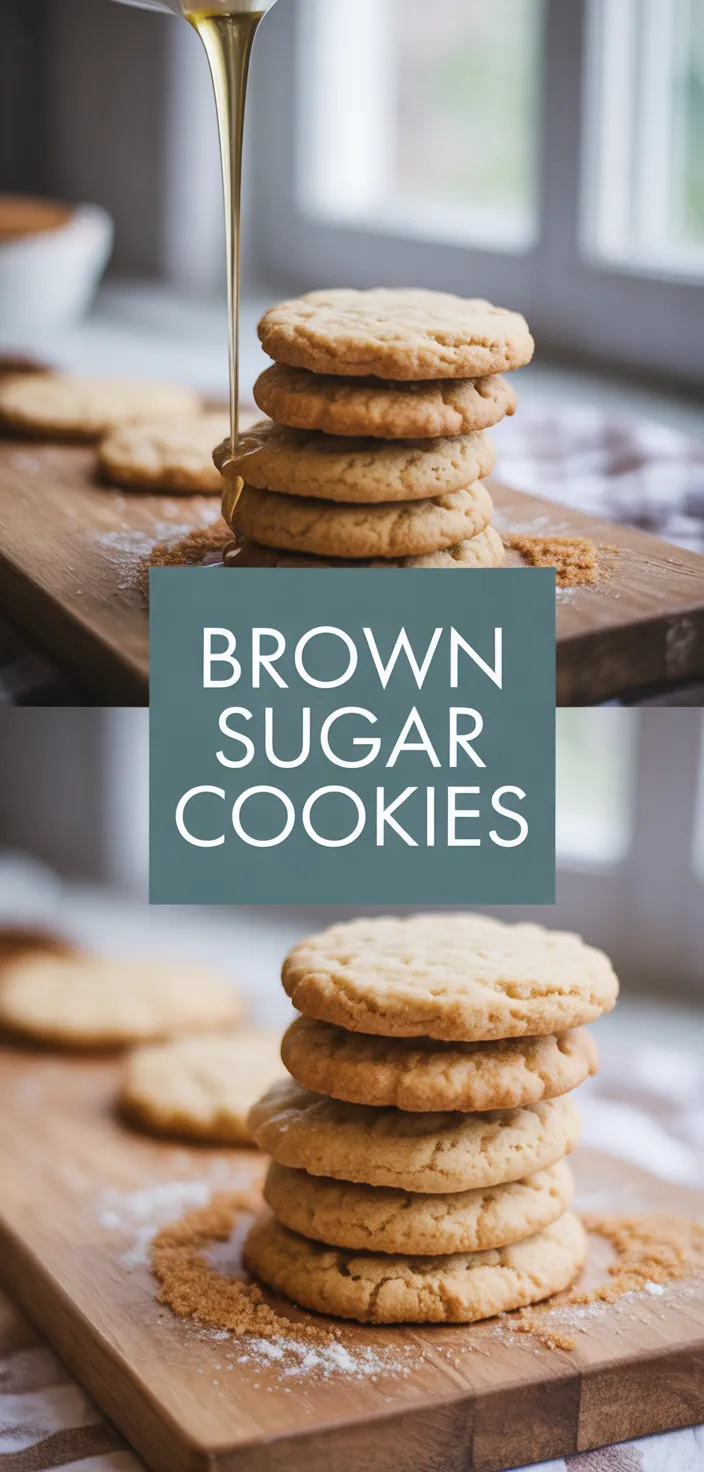 A photo of Brown Sugar Cookies Recipe
